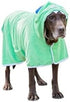 BoxDog Wearable Microfiber Dog Towel with Monster Hoodie | Soft Dog Bathrobe