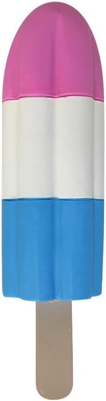 fouFIT 85642 Dessert Chew Latex Toy for Dogs - Rocket, 6"