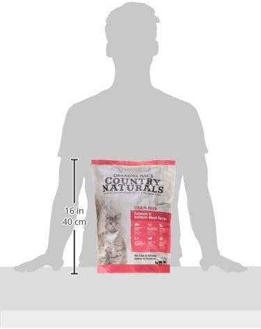 Country Naturals Grain Free Salmon & Salmon Meal Cat Food by Grandma Mae'S, 6 Lb, One Size