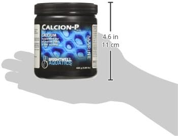 14-Ounce Calcion Dry Salt Water Conditioners for Aquarium, Brightwell Aquatics ABACALP400