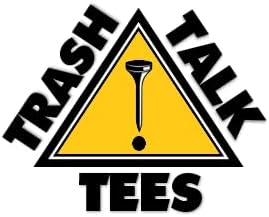 Trash Talk Golf Tees - Pack of 50 Bamboo 2 3/4" Golf Tees with Funny Messages