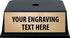 Personalized Dairy Cow Trophy - Black Lightning Design