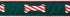 Preston Peppermint Stick Dog Collar and Leash Set for Christmas - Candy Cane Design on Green Ribbon (Small)