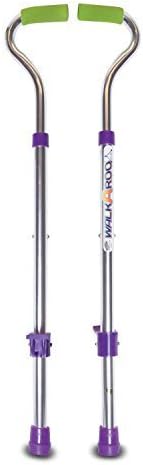 Original Walkaroo Wee Balance Walking Stilts Lite (Aluminum) for Indoor/Outdoor Play, Adjustable Height for Kids 4+