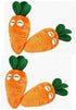 1Pc Soft Dog Toys Cute Carrot Plush Chew Squeaker Dog and Cat Toys with Multi-Squeaks Sound