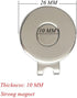 Standard Hat Clips - Golf Ball Marker Holder, 2 PCS