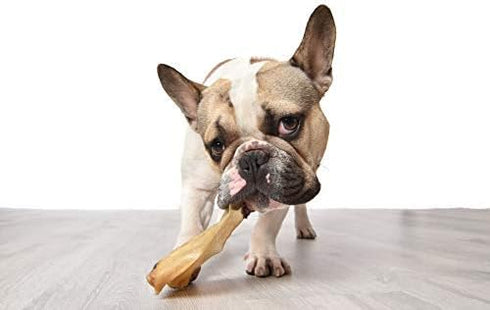 EcoKind Pet Treats Jumbo Cow Ear Dog Treats, 100% All-Natural Beef Chews, 6 Ears