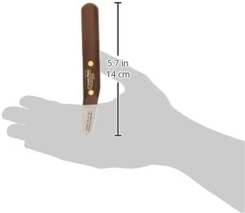 Mars Professional Dog Stripping Knife Grooming Tool, Short, Extra-Fine, Rounded End, Ideal for Face, Head, Ears