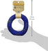 One Pet Planet 5-Inch, Wool Dog Toy, Blue