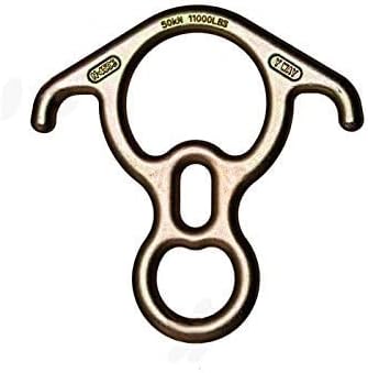 Rock-N-Rescue Steel Rescue 8 with Ears - Rescue Gear for Arborists and Outdoor Adventurers