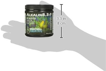 Brightwell Aquatics Alkalin8.3-P, Alkaline KH Buffer Powder for Marine and Reef Aquariums, 250-g