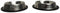 Small Pet Food Bowl, Steel Non-Skid Feeder, Puppy Bowl, 2 Pack Set