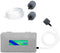 Portable Aquarium Oxygen Pump, 2 D Batteries Powered Air Bubbler for Fish Tank Aerator