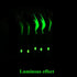 OriGlam 5pcs Soft Luminous Shrimp Lure Set, 5 Colors Bait with Hooks and Beads for Freshwater and Saltwater Fishing