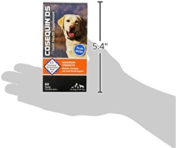 60 Count Nutramax Cosequin for Dogs Joint Health Supplement, Contains Glucosamine for Dogs, Plus Chondroitin and MSM