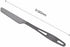 TOAKS Titanium 3-Piece Cutlery Set for Outdoor Use