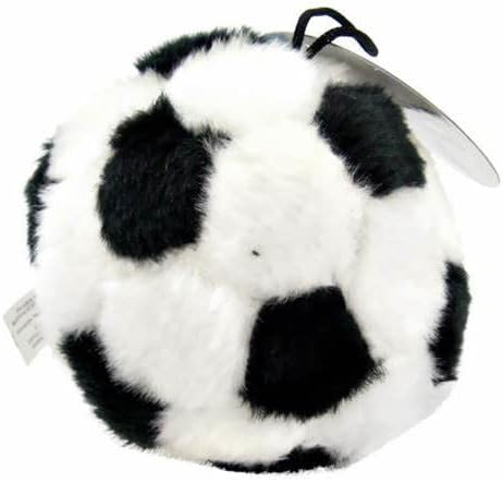 SPOT 4-1/2-Inch Ethical Plush Soccer Ball Dog Toy