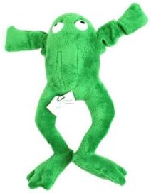 50 Playmaker Toys - Flying Screaming Flingshot Slingshot Animal Novelty Plush Doll Toy, Launches up to Feet (Frog)