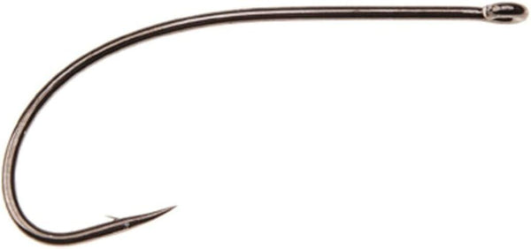 Ahrex 18-Pack #10 Black Nickel Shrimp J Hooks