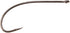 Ahrex 18-Pack #10 Black Nickel Shrimp J Hooks
