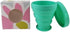 Bella Bliss Sterilizer - Microwave Safe, Collapsible and BPA Free Silicone Period Cup Cleaner - Ecofriendly Feminine
