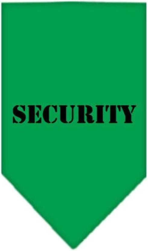 Mirage Pet Products Security Screen Print Bandana - Large, Yellow