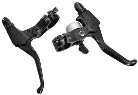 TEKTRO CL525-RS, CL520 RS MTB BMX Hybrid Brake Lever with Bell, Black, MH1870-H