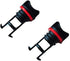 ISURE MARINE Kayak Drain Plug Kit Replacement for Ocean Stream Kayak Dinghy Canoe Boat, 2 Pcs