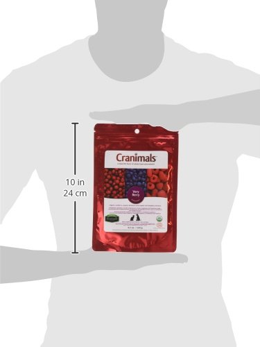 Very Berry Antioxidant Superfood Berry Powder, 120 g/4.2 Oz Bag for Dogs and Cats - Natural Boost from Cranberries,