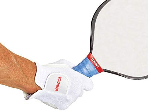 Tourna Sports Tennis and Pickleball Glove - Men's Half Finger Design