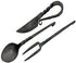 NauticalMart Medieval Eating Utensil Set - Iron Utensils for Authentic Dining Experience