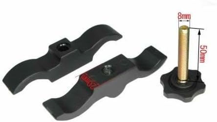 Quick Release Adjustable Mount for Hunting LED Lights, Flashlight Scope, Diameter 25mm-30mm