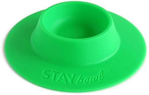 Tip-Proof Ergonomic Pet Bowl for Guinea Pig, 1/4-Cup Small Size, Spring Green