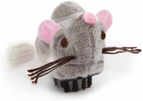 Petlinks Roaming Runner Mouse Electronic Motion Toy for Cats & Kittens, Battery Powered, Gray