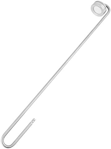 TOPINCN Stainless Steel CO2 Diffuser, Bubble Counter with U Shape Tube for Aquarium Plants