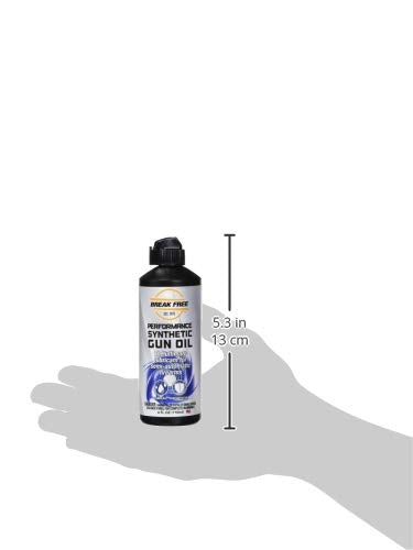 4 oz Break Free LP Lubricant and Preservative Performance Gun Oil, Squeeze Bottle, Synthetic Oil