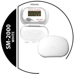 SM2000 Step Pedometer (White)