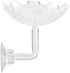 Chiffonade 2.3in Acrylic Shrimp Feeding Dish Suction Cup Aquarium Bowl Smudge Resist Easy