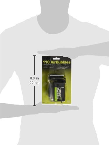 Air Bubbles Pump Marine Metal A-1 with Tubing & Air Stone for Live Bait (110 Volts)