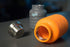 que Bottle - Fashionable & Collapsible 12oz Water Bottle, Metallic Charcoal