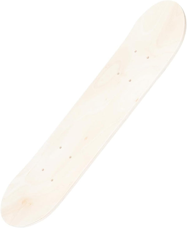 Toyvian Blank Skateboard Decks, Unfinished Skateboard for Customization