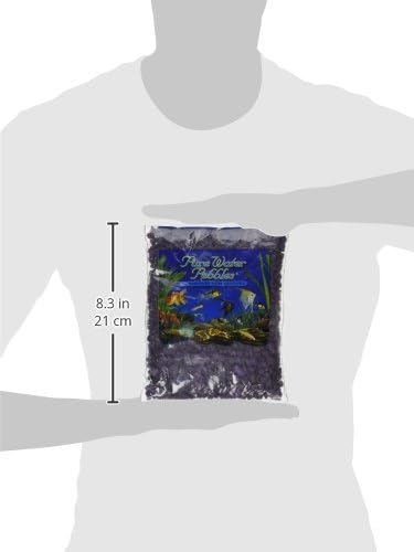 Worldwide Imports Pure Water Pebbles Aquarium Gravel, Purple Passion, 2-Pound Decorative Rocks