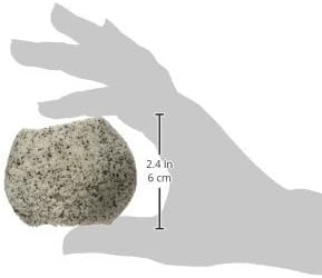 Penn-Plax Deco-Replicas Granite Aquarium Ornament & Hideaway - Small Size, White