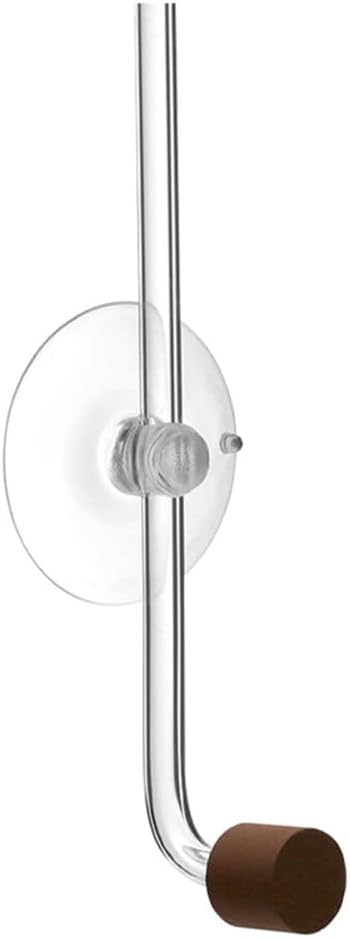 DONGKER Aquarium CO2 Diffuser, Acrylic Fish Tank Atomizer with Suction Cups for 4mm I.D. CO2 Tube
