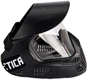 Lancer Tactical Full Face Airsoft Paintball Mask - High Strength Polyethylene with Visor