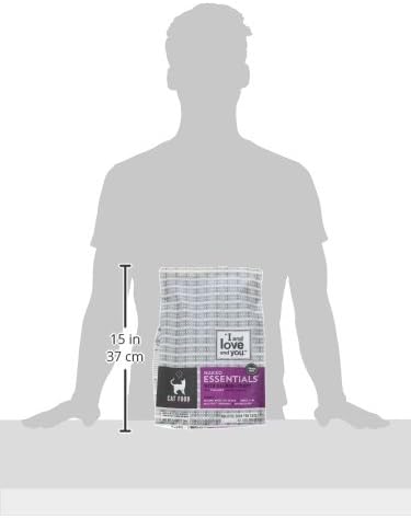 I and Love and You Naked Essentials Dry Cat Food - Salmon + Trout, Grain Free, Real Meat, 3.4lb Bag