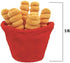 TONBO Happy Chow Combo, Squeaky Plush Cute Dog Toys, Burger, Fries, Soda