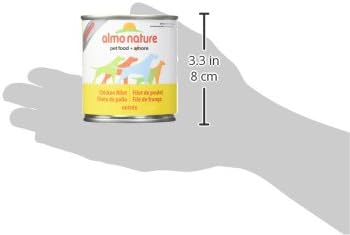 almo nature HQS Natural Chicken Fillet Entree in Broth - Gluten Free, Additive Free, Adult Dog Canned Wet Food -