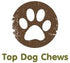 Top Dog Chews Beef Cheek Rolls, 9” – 11”, 5 Pack - Long Lasting Dog Bones for Aggressive Chewers