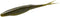 Zoom Bait Salty Super Fluke Jerk Bait-Pack of 10 (Watermelon Candy, 5-Inch)